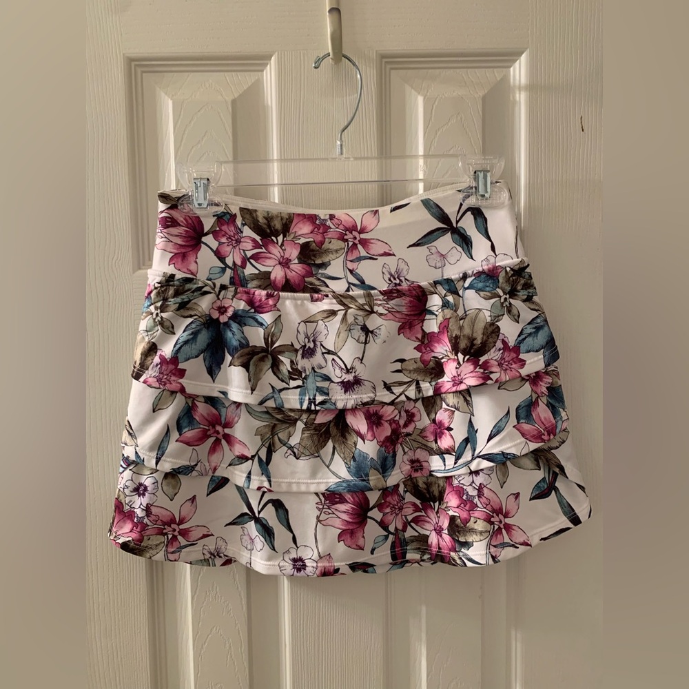 Ideology Floral Athletic Skort